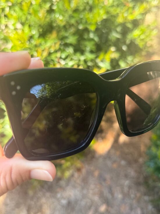 Céline Tilda Sunglasses (Phoebe Philo Era) - Black main image 8